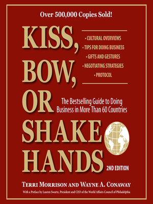cover image of Kiss, Bow, or Shake Hands